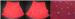 Red layered skirt with prints of small glittered golden stars 
Size: S (Waist circumference 25 inches)