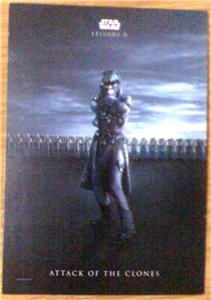 Star Wars - Attack of the Clones Movie Postcard