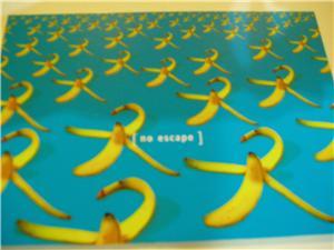 Banana postcard
