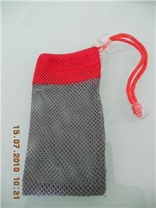 Handphone Pouch - [Red/Grey]