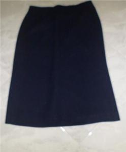 Navy blue skirt