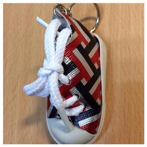 Cute shoe keychain