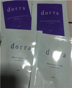 Dorra toning gel and cellulite cream sachets