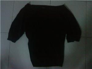 Dano Black Princess Sleeve top Free size