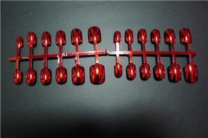 Nails=red this is for fingers!