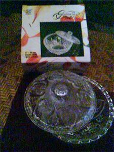 BN Glass Bowl with Cover  5" -131mm