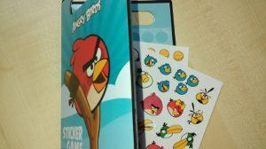 new angry bird sticker set
