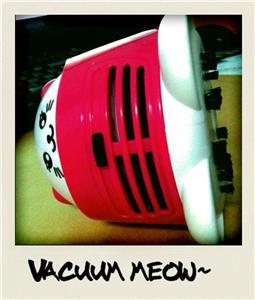 Vacuum kitty cat