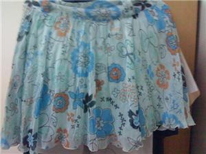 C.O.A.X. Blue flowery skirt 