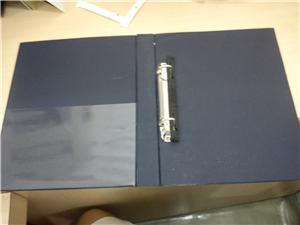 B5 size ring file