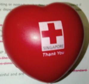 StressBall from Red Cross Blood Donation Drive