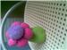 Stuffed flower paper weight/ decorative item.
Has a clip at the back to clip paper notices.

Collection at Eastern areas like Eunos, Bedok, etc
Very good condition