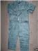 Beautiful Baby Blue Leather Suit, this is a brand new never worn outfit that is 100% leather with a nice lighter blue polyester lining, the jacket is a size Large and the pants are a nice loose fitting size 36. this is a final sale and a great gift for a man with style and an eye for fashion.

Retail for this suit is $500

Genuine Leather Jacket measurements: shoulder to shoulder = 23 in armpit to armpit = 24 1/2 in Pants measurments: leg = 43 in inseam = 29 in