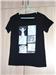 black printed t-shirt. 
PTP 16 inches.
Length 24 inches.
Postage $1(normal)/ $3(registered).
No covering of postage with YS dollars.
Pls transfer to POSB savings 011-25138-2
thanks.