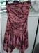 sexy tube dress, body hugging for size xs and s. soft flowy knee length also good for dancing, cha cha cha...

 
