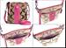 Coach Signature Stripe Swingpack Purse F48806
Brand new with coach paperbag (squashed in luggage)

Approx. 7 1/2" x 8 1/2" x 1/2".
Adjustable strap
Zip-top closure
Exterior slip in pockets
Fabric lining

100% authentic 
Flown from USA - retail price tag USD148
Only keen to swop for $200 cash vouchers - Fairprice, Choice or Capitalmall

If you clicked buy without reading, not my problem!!