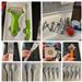 Stainless steel tong (new) x 2 $2 each
Poke egg needles (new) $2
Can opener (new) $1
Knife & peeler (new) $2
Silicone Heat glove (new) $3
Soup spoon very new as only used once 
Scale no more