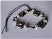 Combination of white round beads and black longish beads
- unique and simple
- free size
- never wore before