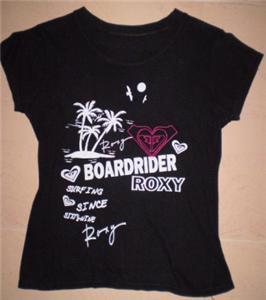 BLACK ROXY SHIRT