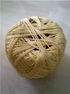 Knitting thread [Beige yellow colour]