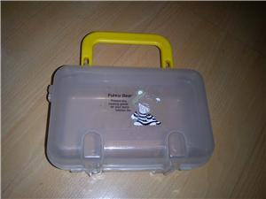 transparent container