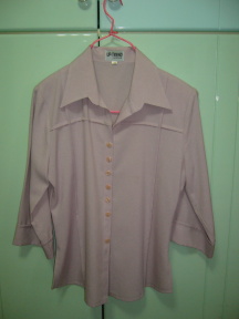 Light purple working blouse