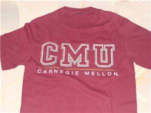 Carnegie Mellon University t-shirt