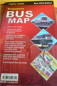 Singapore Bus Map 2003 Edition