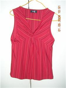 Red2 Striped Red Top BN