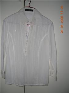 White Long Sleeve top BN