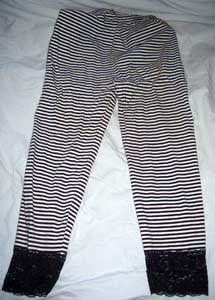 striped leggings