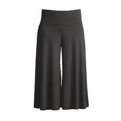 3/4 length Black Culottes