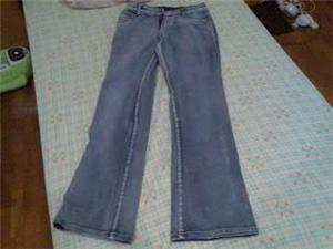 washed-out denim jeans