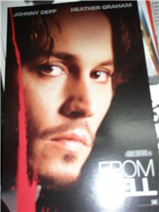 From Hell (Johnny Depp) postcard