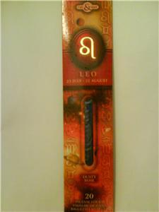 Horoscope Fragrant Incense sticks. LEO