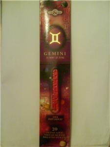 Horoscope Fragrant Incense Sticks GEMINI