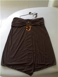 BN Brown Tube with Necklace Free Size
