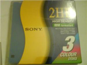 3 colour DISKETTES