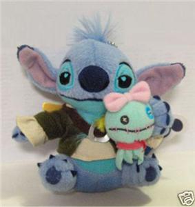 Disney Sega Pirate Stitch Keychain