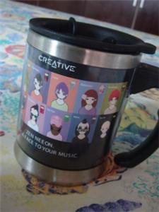 CREATIVE ZEN NEEON thermos mug