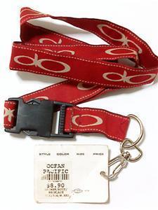 BNWT Ocean Pacific Red Coloured Lanyard