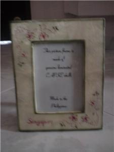 Sea Shell Photo Frame with Box