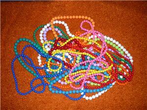 Coloured beads Necklaces