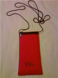 Red bag with strings