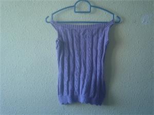 Purple Knitted singlet YS 0.5( XS to S)