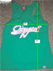 green racer back top