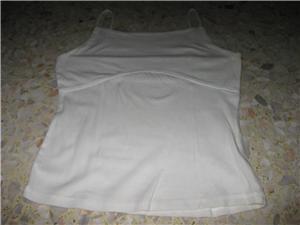 white spagetti top