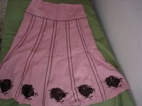 pink skirt