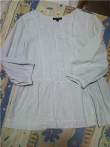 Topshop 3/4 stripped shirt