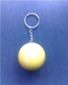 Tennis Ball Keychain